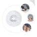 Transparent Plastic Shower Cap for Men and Women - Salon Bathing Head Cover - Buy Online on SooperMarket.com