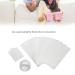 Nail Art Stamp Kit 10 Nail Stamping Plates Silicone Nail Polish Transfer Stamper Scraper Template Set Manicure Tool