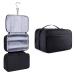 BAGSMART Toiletry Bag for Men, Hanging Travel Toiletry Organizer Large Dopp Kit for Men Water Resistant Travel Bag Shaving Bag for Toiletries Accessories, Black