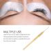 Professional Eyelash Perm Lift Tool - Stainless Steel Lash Lifting Separator | Premium Eyelash Extension Supplies (Gold - Buy Online on SooperMarket.com