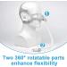 2 Packs Respironics Wisp Replacement Tube Assembly - Short Tube, Elbow, Swivel - Medihealer CPAP Supplies - Buy Online on SooperMarket.com