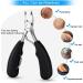 Professional Toe Nail Clipper for Thick and Ingrown Toenails - Surgical Stainless Steel Trimmer with Soft Grip Handle (4PCS) - Buy Online on SooperMarket.com