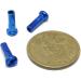 36pcs Blue Carbon Steel Bicycle Spoke Cap Set for 2mm Diameter Spokes | Pro Bamboo Kitchen Mountain Bike Spoke Caps - Buy Online on SooperMarket.com