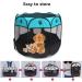 Blumoo Portable Pet Playpen - Indoor/Outdoor Foldable Dog Playpen with Mesh Shade Cover | Travel Dog Play Tent for Puppies/Cats/Rabbits - Blue (S 28x28x18) - Buy Online on SooperMarket.com