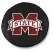 Mississippi State Bulldogs Tire Cover Black E10