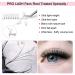 Buy 4D-C-0.10-9 Short Stem Eyelash Extensions - Volume Eyelashes C Curl 0.10mm | 12 Pieces Pack - International Shipping Available - Buy Online on SooperMarket.com