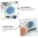 Hemoton Silicone Shampoo Brush for Babies and Kids - Blue - Buy Online on SooperMarket.com