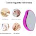 Portable Crystal Hair Eraser - Painless Hair Remover for Men & Women | Fast & Easy Hair Removal Epilator | Soft Smooth Silky Skin | Rose Red/Purple - Buy Online on SooperMarket.com