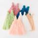 PythJooh Baby Girl Tulle Dress | Sleeveless Butterfly Wings Tutu Princess Dress | Daisy Stars Sundress for 0-4 Years | 12-18 Months | White - Buy Online on SooperMarket.com