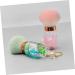 Mikinona Nail Dust Brush Small Brush for Makeup Facial Makeup Brush Loose Powder Brush Women Makeup Brush Blush Brush for Women Makeup Powder Brush Highlighter Brush Pink Cosmetic Miss Tool 9.00X3.50X3.50CM Pink - Buy Online on SooperMarket.com