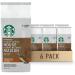 Starbucks Decaf House Blend Ground Coffee Medium Roast 340 Grams (pack of 6) & House Blend Decaf K-Cups Single Serve Keurig Compatible Coffee Pods For Keurig Brewers - 60 Capsules Coffee + K-Cup Pods - Buy Online on SooperMarket.com