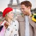 LADYBRO Rhinestone Beret Hat for Women - 2 Layer Wool French Winter Hat (Black/Red/Light Tan) - Floral Pattern - Buy Online on SooperMarket.com