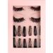 JSGHGDF Eyelashes Natural Look False Eyelashes Press on s Reusable Fake s with Glues for SET68 - Buy Online on SooperMarket.com