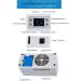 Insulin Car Refrigerator Dual-use Medicine Refrigerator Insulin Charging Refrigerated Box 2-8 C Constant Temperature Large Capacity 207 * 94 * 91MM White - Buy Online on SooperMarket.com