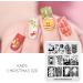 Alexnailart Christmas Halloween Nail Stamping Plate (CHRISTMAS 020) Manicure Templates for Festive Nail Art Designs - Buy Online on SooperMarket.com