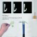 Invisible Nail Concrete Wall Hooks 25pcs - Non-Trace Picture Hangers for Concrete and Drywall - Medium Size - Buy Online on SooperMarket.com
