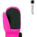 Highcamp Waterproof Winter Snow Ski Mitten Gloves with Zipper - Kids XS (1-3 Y) Rosa - Buy Online on SooperMarket.com