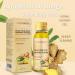 Lymph Drainage Herbal Shower Gel | Organic Ginger Slimming Body Wash 100ml - Enhance Your Wellness Globally - Buy Online on SooperMarket.com