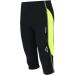 Airtracks 3/4 Functional Running Pants - Breathable Compression Tights - Quick-Drying XXL Black/Neon - International Shipping Available - Buy Online on SooperMarket.com