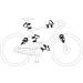 ZEFAL Gizmo Universal Mounting System for Bicycle Bottle Cage - Black | Shop Durable & Versatile Bike Accessories Online - Buy Online on SooperMarket.com