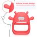 Buy Hippo Never Drop Silicone Baby Teeth Toys | Chewing Toys for 0-12 Months | Suction Pacifier & Car Seat Toy (Red) - International Shipping Available - Buy Online on SooperMarket.com