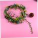 HAPINARY Pine Cone Garland Bridal Flower Headband Garland Crown Headpiece Xmas Leaves Wreath Pine Cone Headband Pine Cone Crown Holiday Rattan Wreat Seaside Resort Hair Christmas Flower - Buy Online on SooperMarket.com