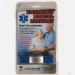Sport Medical Alert Bracelet - Blue. Pre-engraved "DIABETES TYPE 1 INSULIN PUMP". Save 30% - Close Out Pricing!