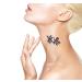Ocean-Inspired Temporary Tattoo - Long Lasting Navy Blue Turtles Design for Adults - 4 Sheets - Buy Online on SooperMarket.com