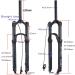BOLANY Mountain Bike Air Suspension Fork 27.5 - 100mm Travel - Buy Online on SooperMarket.com