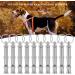 Premium Pet Training Pipe - 10 Adjustable Stainless Steel Dog Whistles | Stop Barking with Sound Waves | Multi-Function Keychain - Buy Online on SooperMarket.com