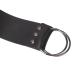 Premium Razor Leather String Strap - Elegant Black with Brass Anchor Hooks for Knife Sharpening - Buy Online on SooperMarket.com