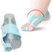 Hallux Valgus Correction: Thickened Silicone Bunion Toe Straighteners for Pain Relief - Day & Night Support - Buy Online on SooperMarket.com