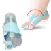 Hallux Valgus Brace Hallux Valgus Corrector Bunion Valgus Corrector Pain Bunion Toe Gl tteisen Orthopedic Bunion toe for Bunion Splints Thicken Silicone Reduce Lake Blue