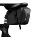 Cool Change Bike Saddle Bag Under Seat, Waterproof Bicycle Seat Bag Bike Seat Pack Bag with Adjustable Straps for Folding Bike Road Bike and MTB