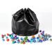 PUGED Large Dragon Leather Drawstring Dice Bag for RPG MTG Games - Black - Buy Online on SooperMarket.com