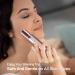 USB Rechargeable Flawless Facial Hair Remover for Women - Painless, Waterproof Hair Removal Device with LED Light - Includes Flannel Bag - Gold Finish - Buy Online on SooperMarket.com