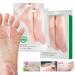 BOMPOW Foot Mask Exfoliant Foot Peel Socks for Soft Baby Feet in 3-7 Days Olive Scented Dead Hard Rough Skin Remover for Feet 2 Pairs