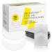 LASHVIEW 50 Pairs Eye Pads,Under Eye Pads Kit for Eyelash Extension,Microfoam Eye Pads,Natural NO Hydrogel,Lash Extension Lint Free,Fit Most Eye Shape,Stick Well,Hypoallergenic