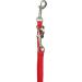Biothane Dog Leash for Small & Large Dogs - Adjustable 2m to 5m with Silver Hook - Durable & Stylish Red (13mm) - Buy Online on SooperMarket.com