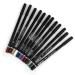 KALLORY Lip Makeup 12 Pcs Colored Eyeliners Eyeliner Pen Makeup Eyeliner Set Lip Line Make up Lip Liner Pencils - Buy Online on SooperMarket.com