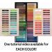 48-Piece Soft Oil Pastels Set - Professional Art Supplies for Drawing - Non-Toxic Classroom Set for Kids - Creamy Texture - Ideal for Artists - Buy Online on SooperMarket.com