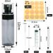 Dkbt Spray Bottle Set - 4 Pack Small 60ml White Fine Mist Atomizers - Empty Plastic Mini Spray Bottles for Perfume & Water - Ideal for Travel - Buy Online on SooperMarket.com