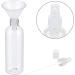 4Pcs 100ml Spray Bottle Empty Plastic Fine Mist Travel Atomiser Set with 2 Funnels & 12 Labels - Clear Refillable & Reusable Bottle Toiletries Liquid Containers for Cosmetic Make-up by JamHooDirect - Buy Online on SooperMarket.com