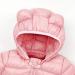 Kids Pink Puffer Jacket | Hooded Winter Coat for Boys & Girls | Lightweight Outerwear 2-3 Years - Buy Online on SooperMarket.com