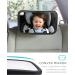 Shatterproof Baby Car Mirror for Backseat | Adjustable Rear View Mirror for Infants, Kids, and Pets - Black - Buy Online on SooperMarket.com