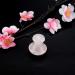Rose Quartz Facial Mushroom Massager Tools | Sha Facial Stones for Glowing Skin - Shop Now - Buy Online on SooperMarket.com