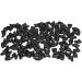 Tmishion Cat & Dog Nail Caps - 100 Soft Anti-Scratch Protective Sleeves for Pets (M) - Cool Black - Buy Online on SooperMarket.com