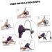 Alipis Adjustable Blow Bathroom Storage Suction Hair Stand Cup Steel Holder Dryer Rack Hands - Buy Online on SooperMarket.com