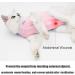 Cat Recovery Suit for Abdominal Wounds and Skin Diseases - Vet Recommended E-Collar Alternative - Medium Pink - Buy Online on SooperMarket.com