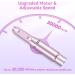 Rechargeable Electric Nail File Cutter 30000 RPM - Professional Metal Nail Drill with Adjustable Speed for Manicure and Pedicure - Includes Polishing Tool - Pink - Buy Online on SooperMarket.com